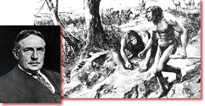 Nebraska adamı və onu adlandıran Henri Fairfeld Osborn.